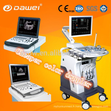 Dispositifs diagnostiques ultrasoniques portatifs de la CE dispositif d&#39;ultrason de doppler de la couleur 3d / 4d